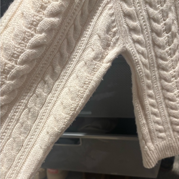 Aritzia The Group Shores Merino Wool Sweater in Vintage White - Picture 13 of 13